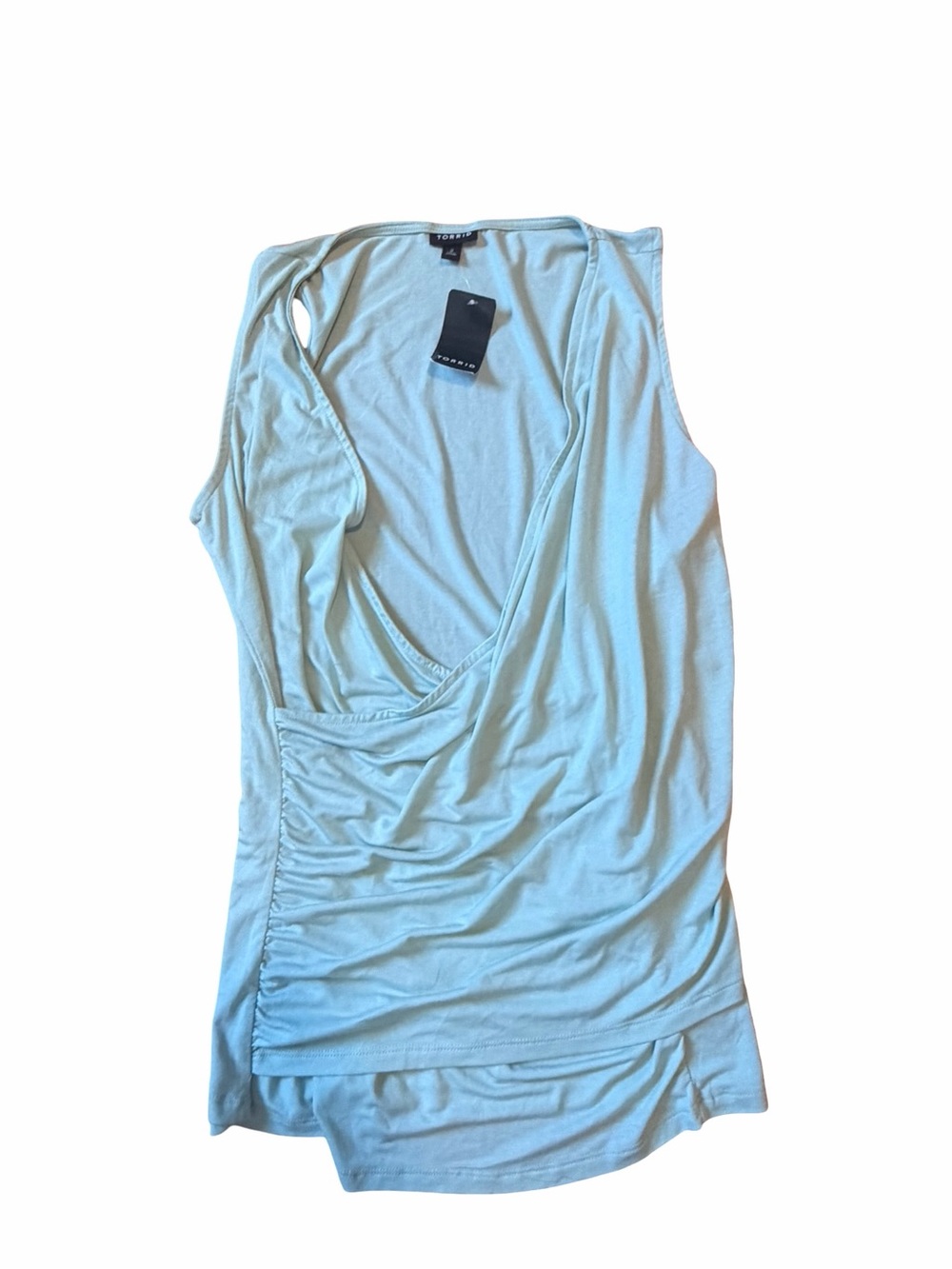 Torrid Studio Tissue Jersey Surplice Tank